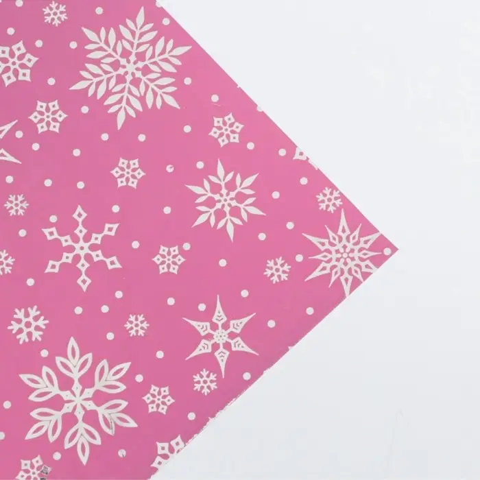 Плёнка новогодняя упаковочная &laquo;С Новым годом!&raquo;, голография, 100&times;70 см