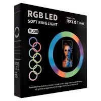Селфи кольцо 30cm 12" RGB MJ30