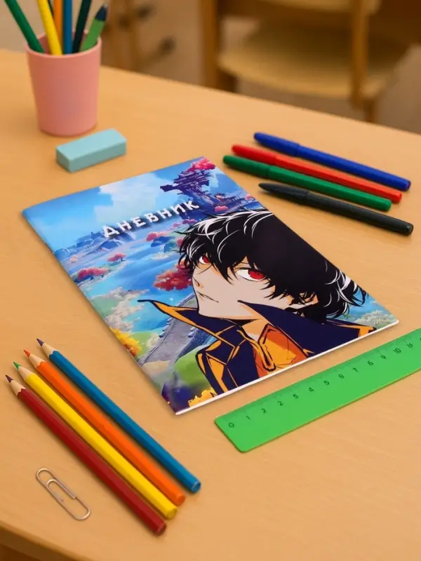 Дневник школьный для 1-11 классов, «Аниме парень», мягкая обложка, 40 листов Дневник школьный для 1-11 классов, «Аниме парень», мягкая обложка, 40 листов