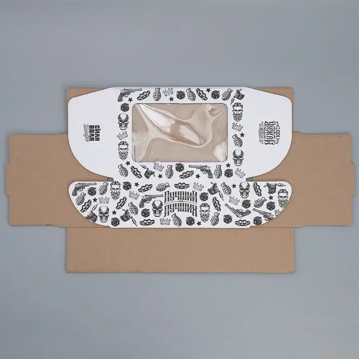 Коробка подарочная сборная с окном, упаковка, «Лучший из лучших», белый, 24 х 8 х 16 см Коробка подарочная сборная с окном, упаковка, «Лучший из лучших», белый, 24 х 8 х 16 см