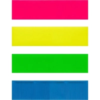 Клейкие закладки пласт. 4цв.по 25л. 12ммх45 Attache