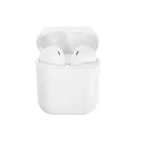 Наушники беспроводные Luazon i12, TWS, вкладыши, Bluetooth 5.0, 35/300 мАч, белые глянцевые