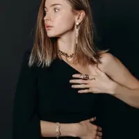 Кольцо &laquo;Змея&raquo;, ребристая, цвет золото, безразмерное