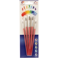 Набор кистей Классика цвета, 5 шт. ПОНИ (круглые №1,2,3,4,5) 33С 2178-08