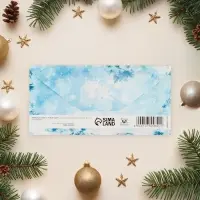 Конверт для денег «С Новым Годом!», 16×8 см