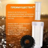 Водяной фильтр тонкой очистки, для мойки высокого давления, пластик