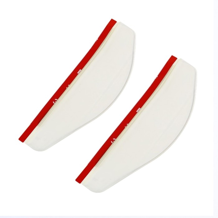 Козырек на зеркало заднего вида, прозрачный, набор 2 шт Козырек на зеркало заднего вида, прозрачный, набор 2 шт