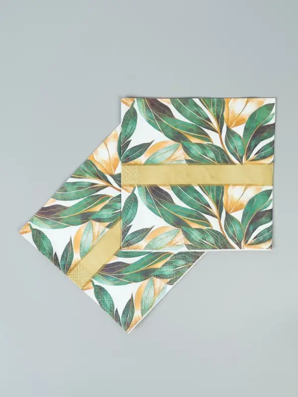 Салфетки бумажные трёхслойные «Малахит», 33х33, 20 шт Салфетки бумажные трёхслойные «Малахит», 33х33, 20 шт