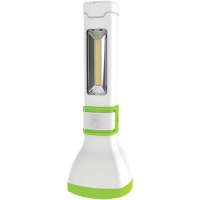 Фонарь светодиодный аккум. КОСМОС 5W LED,бок.пан.,COB 3Вт,3 реж.,з/у (7035)