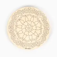 Заготовки для творчества. Роспись по дереву "Татарские узоры",  5 штук, Т1003