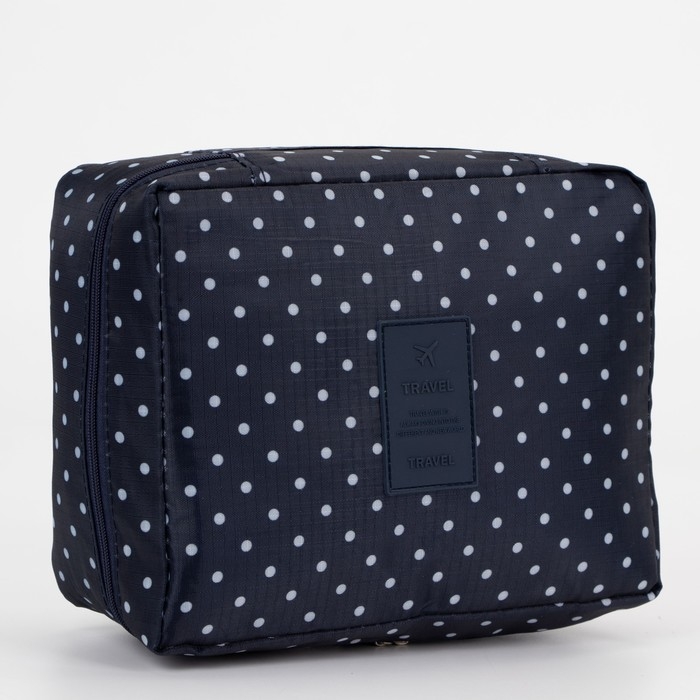 Косметичка на молнии, цвет синий Косметичка на молнии, цвет синий