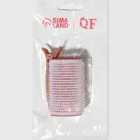 Бигуди для чёлки, с зажимом, d=3.5 см, 6.2 см, МИКС