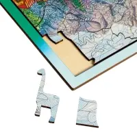 Пазл Puzzle &laquo;Живописный водопад&raquo; + календарь