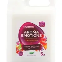 Кондиционер для белья парфюмированный SYNERGETIC фрезия, палисандр, бергамот, 5 л