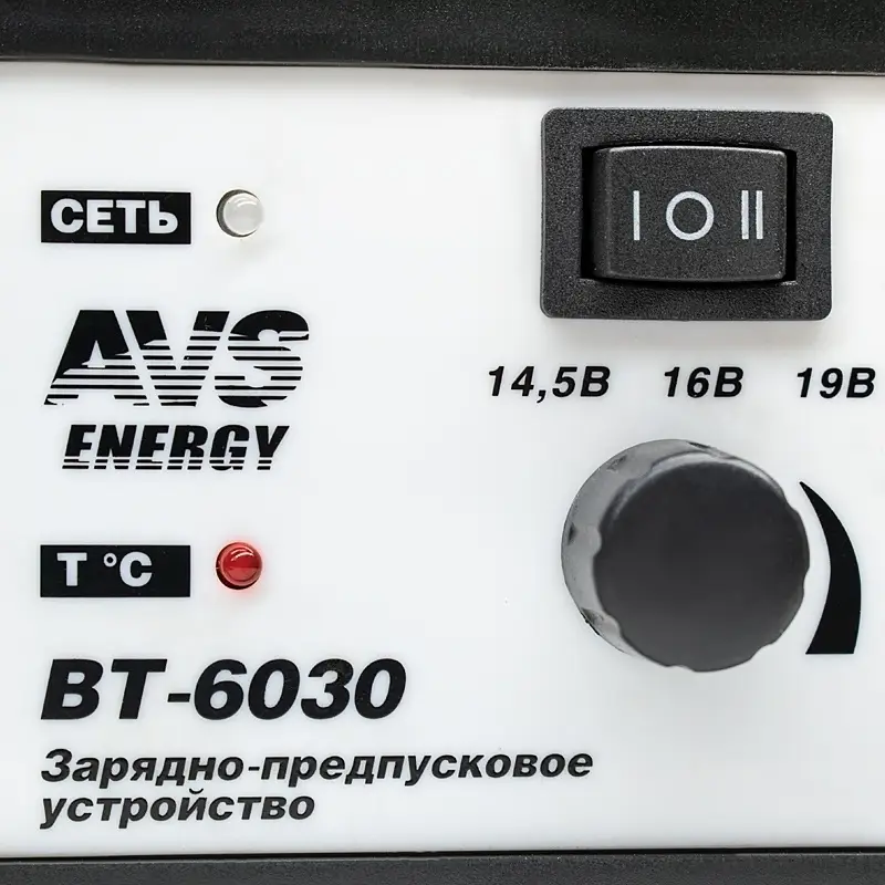 Зарядное устройство для автомобильного аккумулятора AVS BT-6030 (20A) 12V