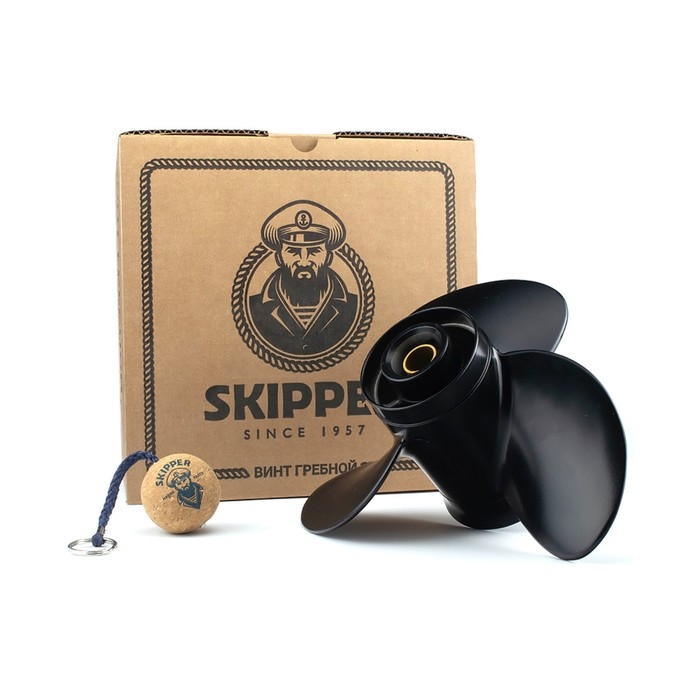 Винт гребной Skipper, Suzuki 25-30 л.с., алюминий, шаг 13, d=10 1/4 дюйма Винт гребной Skipper, Suzuki 25-30 л.с., алюминий, шаг 13, d=10 1/4 дюйма