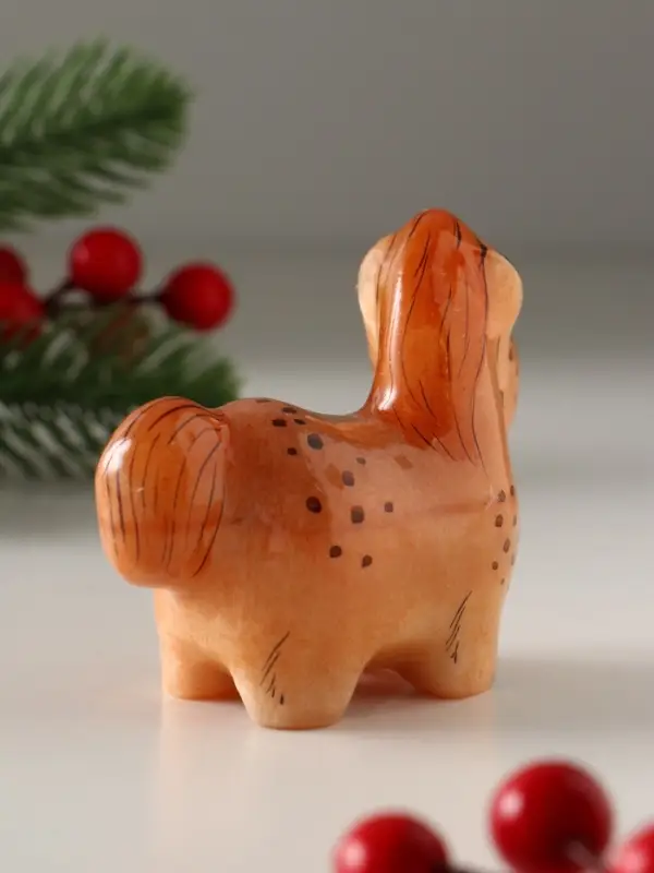 Сувенир Конь Гаврюша, 8х7,5 см, селенит Сувенир Конь Гаврюша, 8х7,5 см, селенит