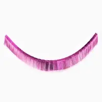 Гирлянда "Дождик" 3 метра с липким краем, цвет фиолетовый