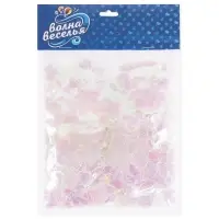 Конфетти «Сердце» перламутровый, хамелеон, 1.5 см, 50 г