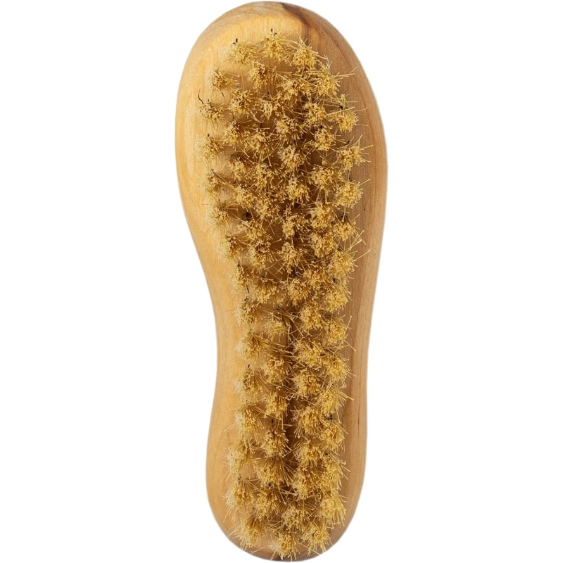 Щетка для чистки обуви натуральная щетина (кабан) 125x46x37, 51000