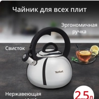 Чайник Kettle ss induction N4180317, для всех видов плит