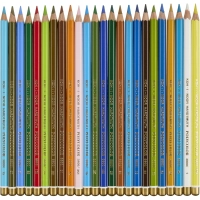 Карандаши цветные худож POLYCOLOR Пейзаж 24цв/наб мет.кор. 3824024015PL
