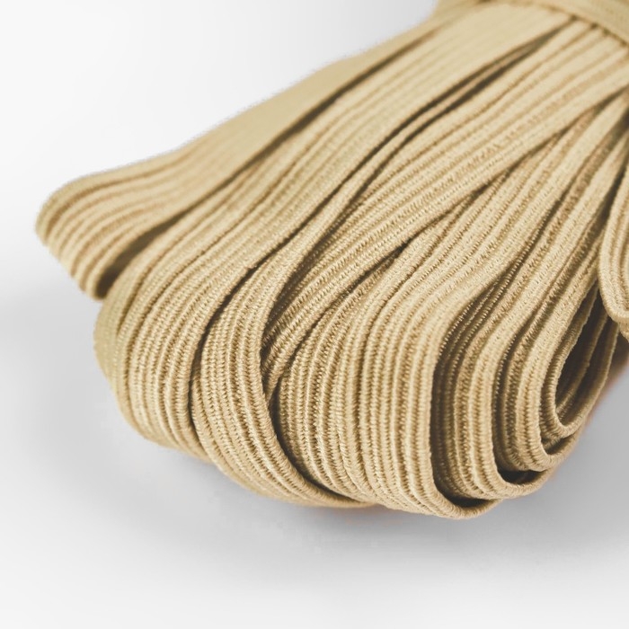 Резинка бельевая, 8 мм, 10 ± 1 м, цвет бежевый, цена за 1 штуку Резинка бельевая, 8 мм, 10 ± 1 м, цвет бежевый, цена за 1 штуку