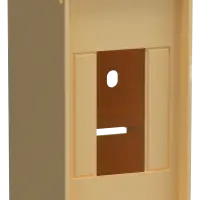 Корпус пластиковый КМПн-2 IP20 без двери сосна UNION Mini