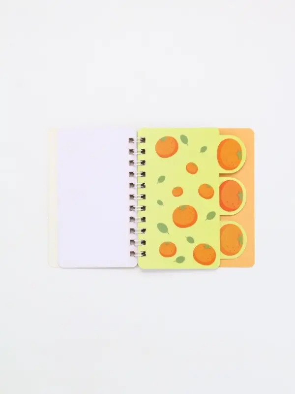 Блокнот с разделителями А7, 40 л Блокнот с разделителями А7, 40 л "Капибара"