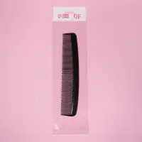 Расчёска комбинированная, 22&times;4.5(&plusmn;1) см, чёрная