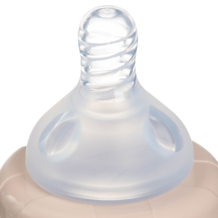 Бутылочка для кормления, широкое горло, средний поток от 3 мес., 270 мл., «Леопард», M&B Бутылочка для кормления, широкое горло, средний поток от 3 мес., 270 мл., «Леопард», M&B