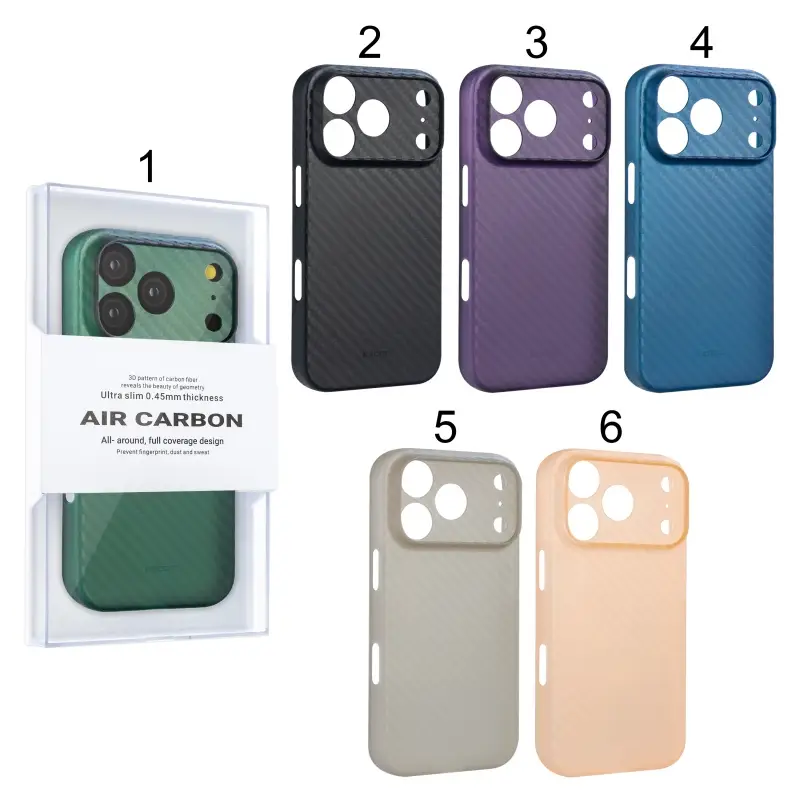 Чехол для iPhone 17 Pro Air Carbon K-DOO