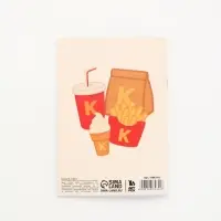 Блокнот А6, 32 л на скрепке, в клетку "Капи мил" Блокнот А6, 32 л на скрепке, в клетку "Капи мил"