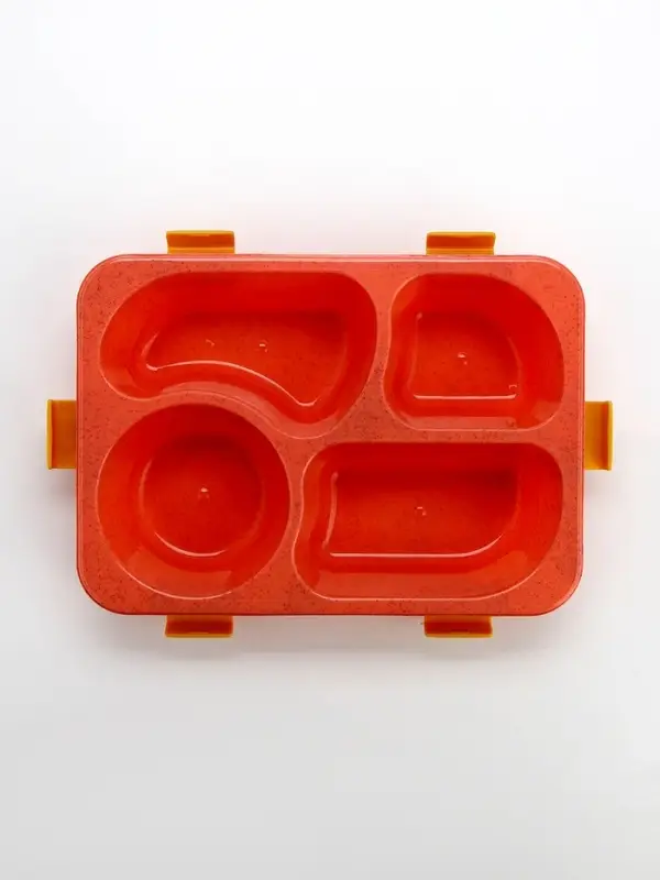 Ланч - бокс с 4 секциями &laquo;Енот&raquo;, 23&times;17&times;5.5 см