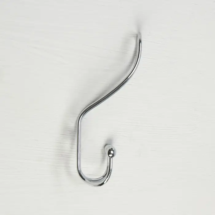 Крючок мебельный ТУНДРА TKT002, трехрожковый, хром