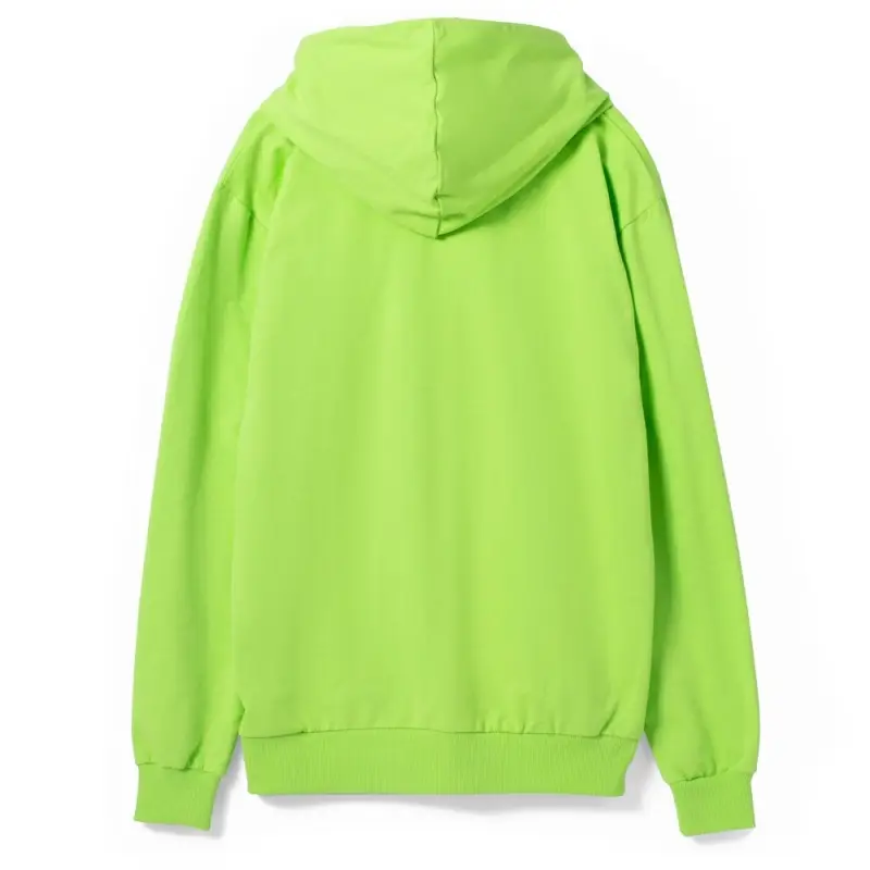 Толстовка на молнии с капюшоном Siverga 2.0, зеленое яблоко, размер XS
