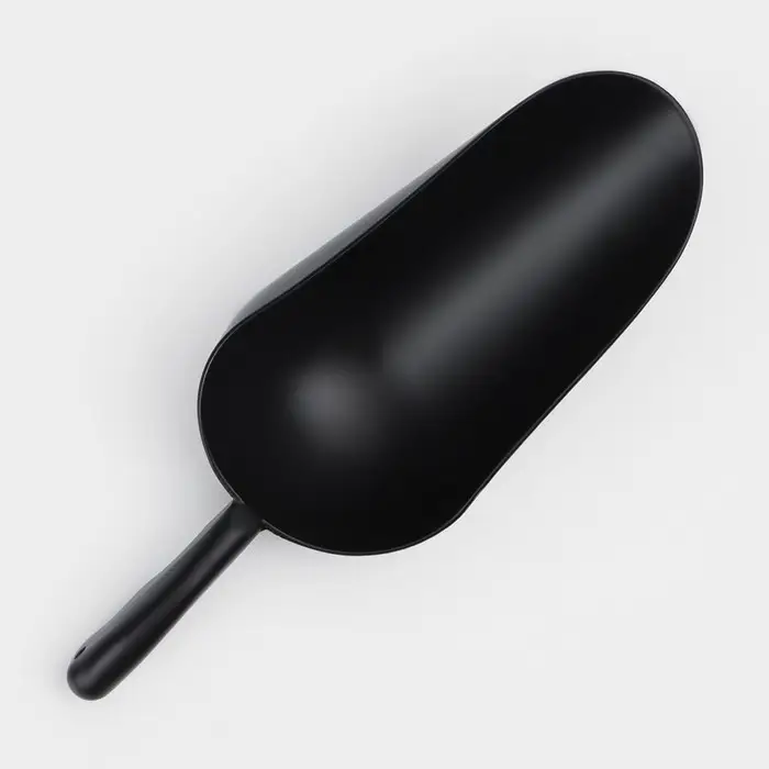 Совок Magistro Alum black, 370 мл, 21.5 см, чёрные
