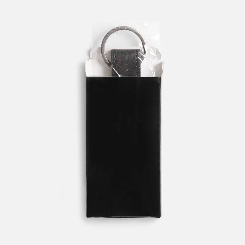 Брелок с карабином Rengas, черный