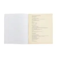 Тетрадь предметная 48 листов в линию, Calligrata «Доска. Русский язык», обложка мелованный картон