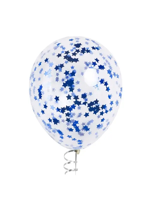 Конфетти «Звезда» синие, металлик, 1.5 см, 50 г