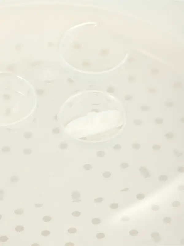 Пароварка для СВЧ-печи BEROSSI &laquo;Экспресс&raquo;, 23&times;25.8&times;11.4 см, пластик, слоновая кость