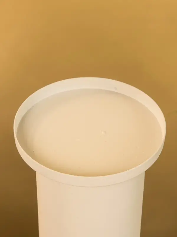 Подсвечник на 1 свечу текстурный "Фисташковый" 10,5х10,5х19 см