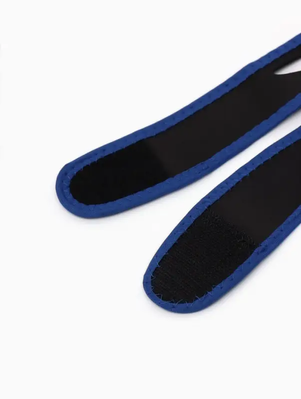 Маска текстильная против храпа, эластичная, на липучке, чёрная