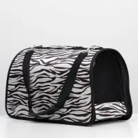 Сумка - переноска для животных &laquo;Белый тигр&raquo;, размер М, 45&times;21&times;27 см
