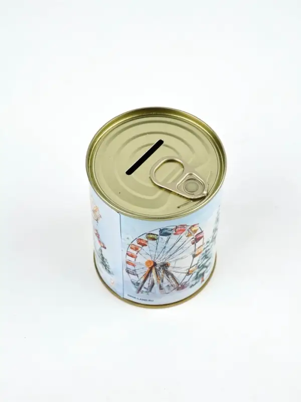 Копилка-банка металл «Ярких воспоминаний» ,7.5×9.5 см