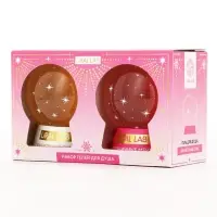 Гели для душа в форме ёлочных шаров Happy New Year, набор 2 шт. &times; 245 мл, URAL LAB