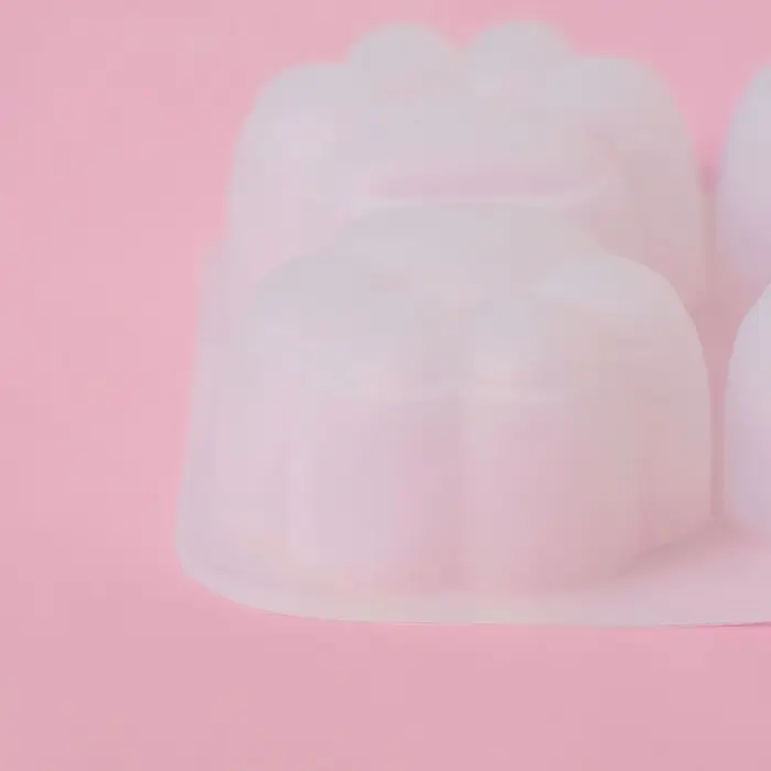 Молд для заливки Доляна &laquo;Лапки&raquo;, силикон, 9.5&times;9&times;2.5 см, 4 ячейки 4&times;4 см, белый