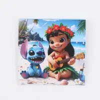 Блокнот 10х10см, 16 л МИКС "Стич"