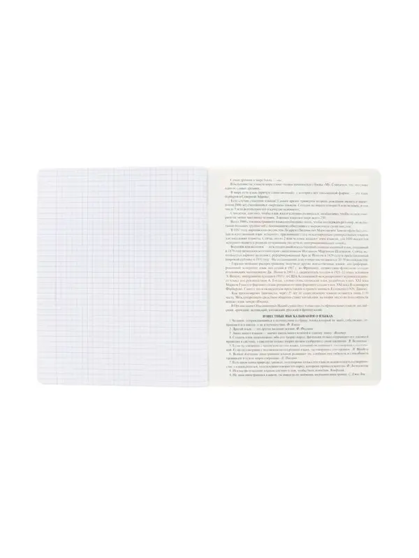 Предметная тетрадь по иностранным языкам Hatber &laquo;Буквица&raquo;, 48 листов, в клетку, со справочным материалом, обложка из мелованного картона