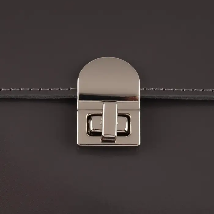 Застёжка для сумки, 2.3×3.5 см, цвет серебряный Застёжка для сумки, 2.3×3.5 см, цвет серебряный